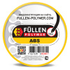 Fullen Polymer Полимер для ремонта пластика ABS черный треугольный 10м